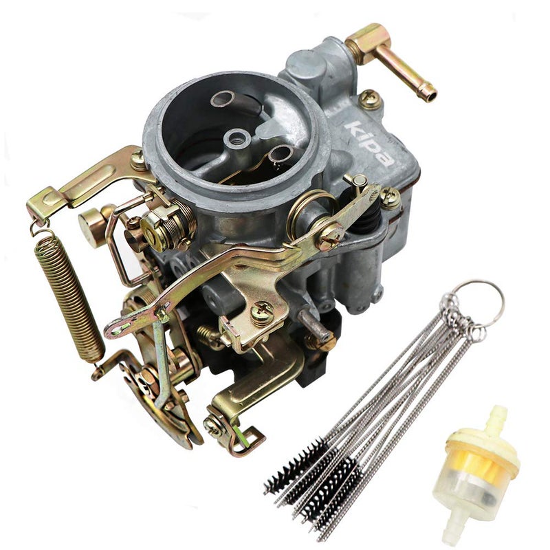 KIPA Carburetor for Nissan Pulsar Base A12 DATSUN SUNNY B210 1.6L, Replace OEM Part Number 16010-H1602 16010H1602 With Fuel Filter & Carbon Dirt Jet Cleaner Tool Kit - Image 1
